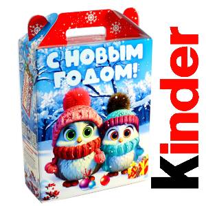 Детский подарок на Новый Год в жестяной упаковке весом 830 грамм по цене 3297 руб в Торопце